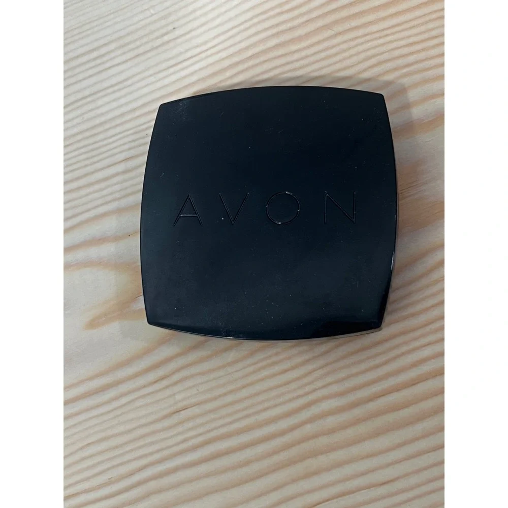 Avon True Color Luminous Blush Heavenly Pink Pressed Powder Compact 0.22 oz